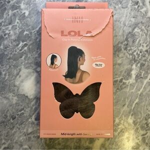 New Insert Name Here Lola Clip In Pony Tail Extension